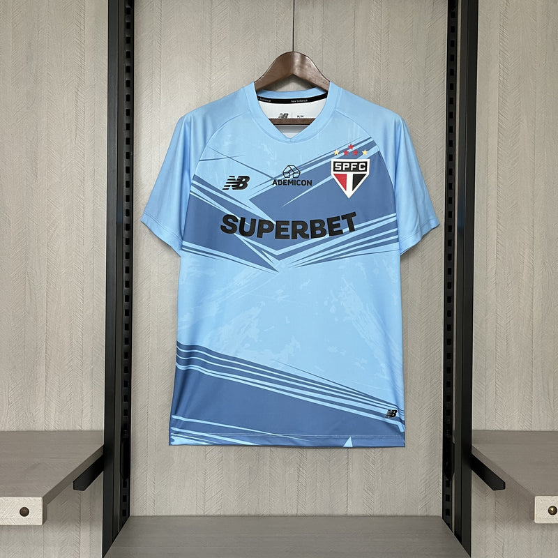 Camisa I Goleiro São Paulo | 25/26 Torcedor New Balance - Azul