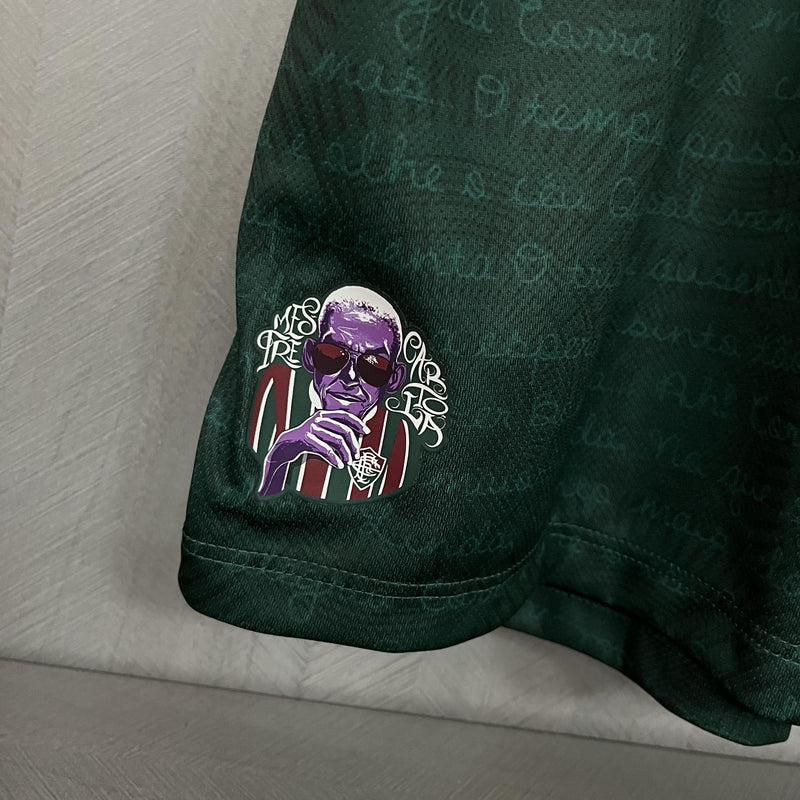 Camisa III Fluminense | 23/24 Torcedor Umbro - Verde e Rosa