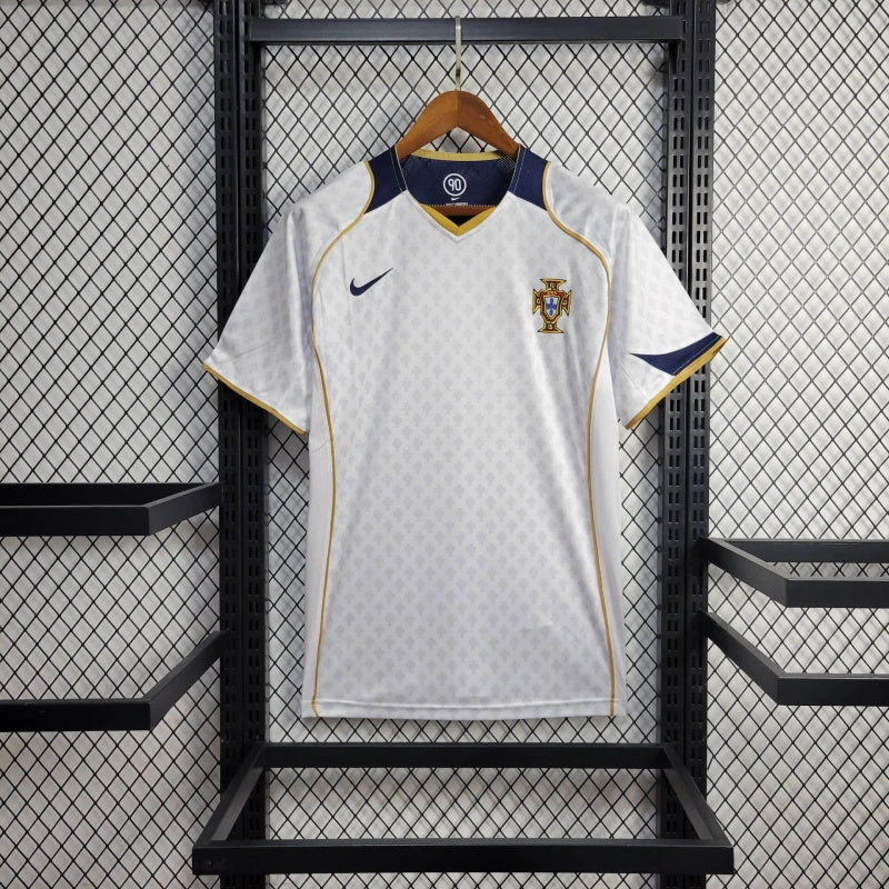Camisa II Portugal Retrô | 2004 Nike - Branca