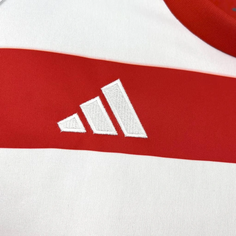 Camisa I FC Union Berlin | 25/26 Torcedor Adidas - Vermelha e Branca