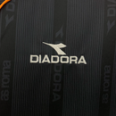 Camisa III Roma Retrô | 99/00 Diadora - Preta e Laranja