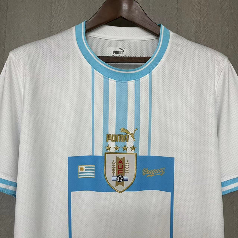 Camisa II Uruguai | 22/23 Torcedor Puma - Branca e Azul