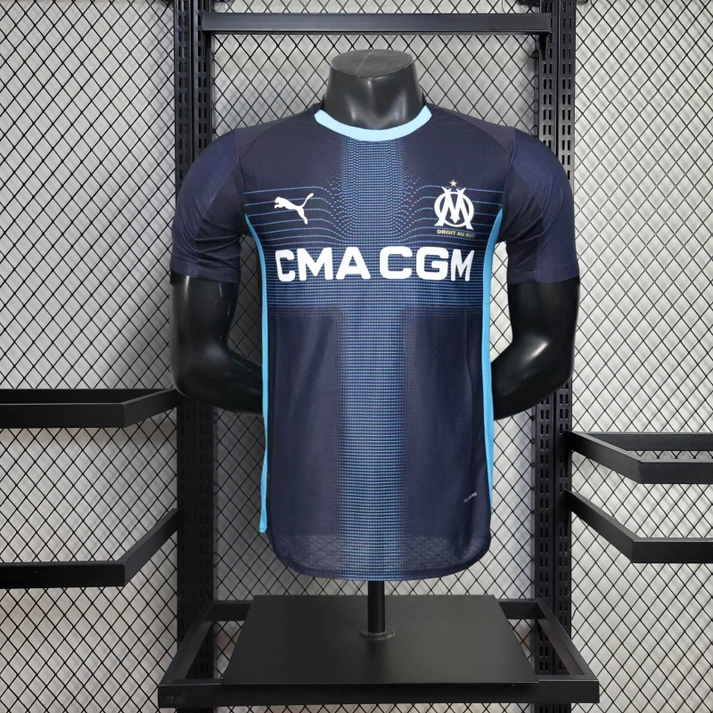 Camisa II Olympique de Marseille | 25/26 Modelo Jogador Puma - Azul
