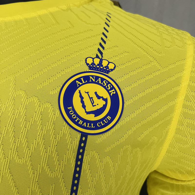 Camisa I Al-Nassr | 23/24 Modelo Jogador Nike - Amarela