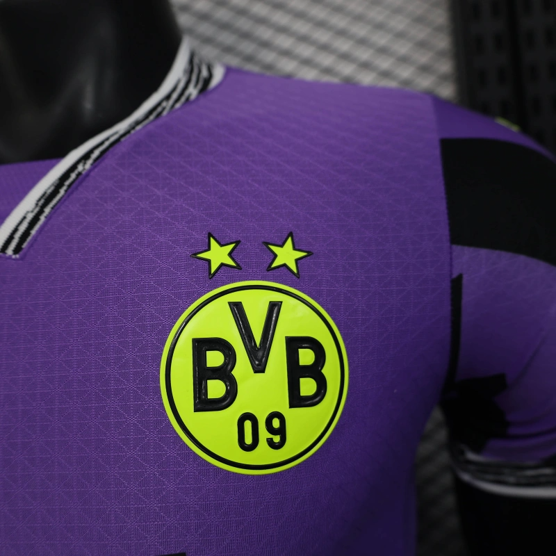 Camisa Edição Especial Borussia Dortmund | 24/25 Modelo Jogador Puma - Roxa