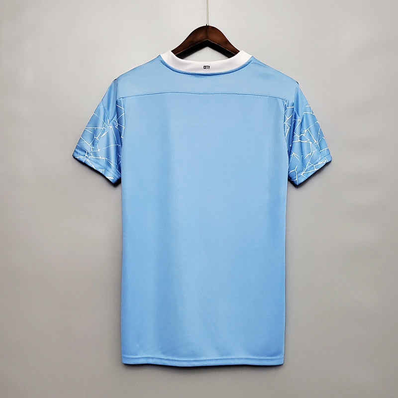 Camisa I Manchester City | 20/21 Torcedor Puma - Azul