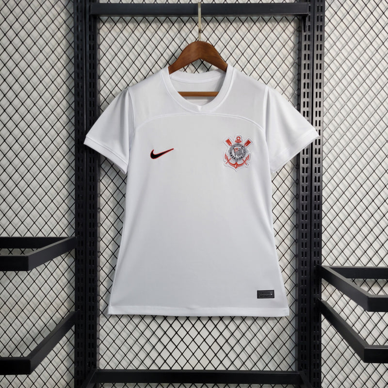 Camisa I Corinthians | 23/24 Torcedor Nike - Branca - Feminina