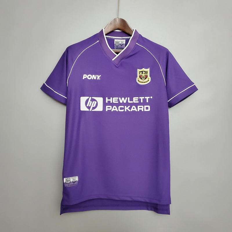 Camisa II Tottenham Retrô | 1998 Torcedor Pony - Roxa