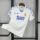 Camisa I Real Madrid Retrô | 96/97 Kelme - Branca