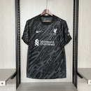 Camisa Goleiro Liverpool | 24/25 Torcedor Nike - Preta e Cinza