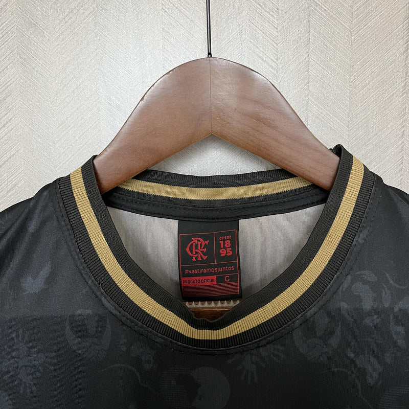 Camisa Consciência Negra Flamengo | 23/24 Torcedor - Preta