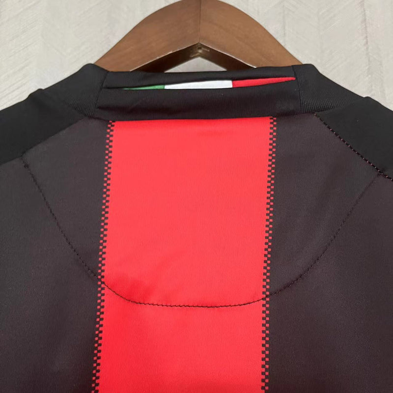 Camisa I Milan Retrô | 10/11 Torcedor Adidas - Vermelha e Preta