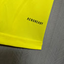 Camisa de Treino Flamengo | 24/25 Torcedor Adidas - Amarela e Cinza - Feminina