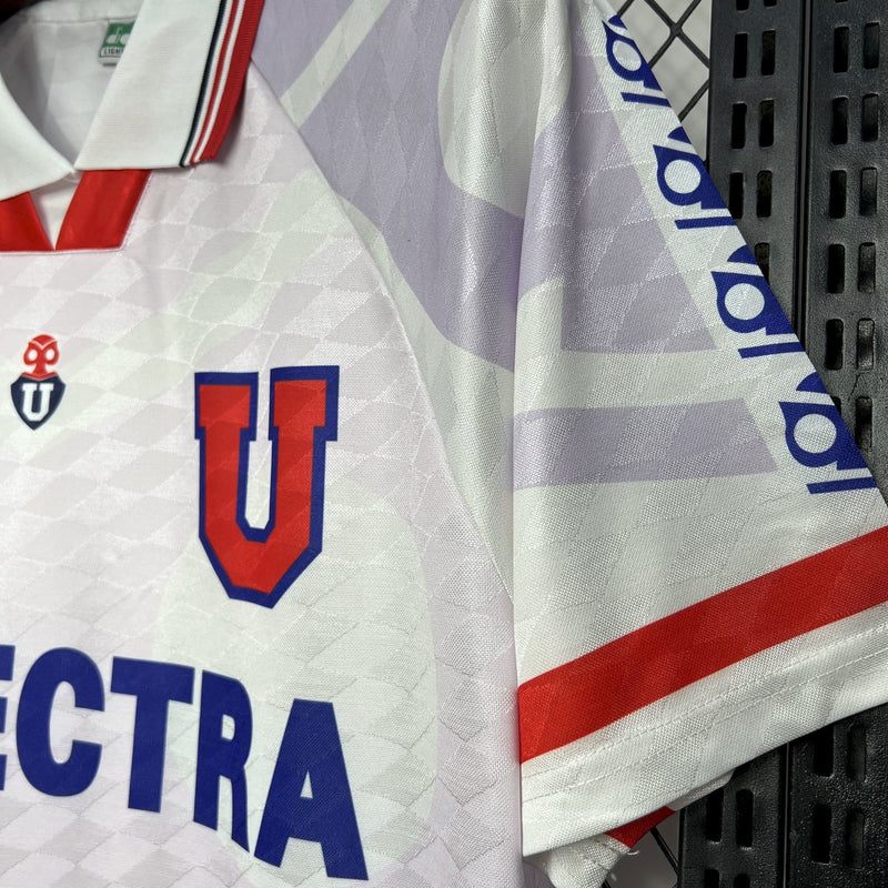 Camisa II Universidad de Chile Retrô | 1996 Diadora - Branca