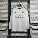 Camisa I Real Madrid Retrô | 16/17 Adidas - Branca - Manga Longa