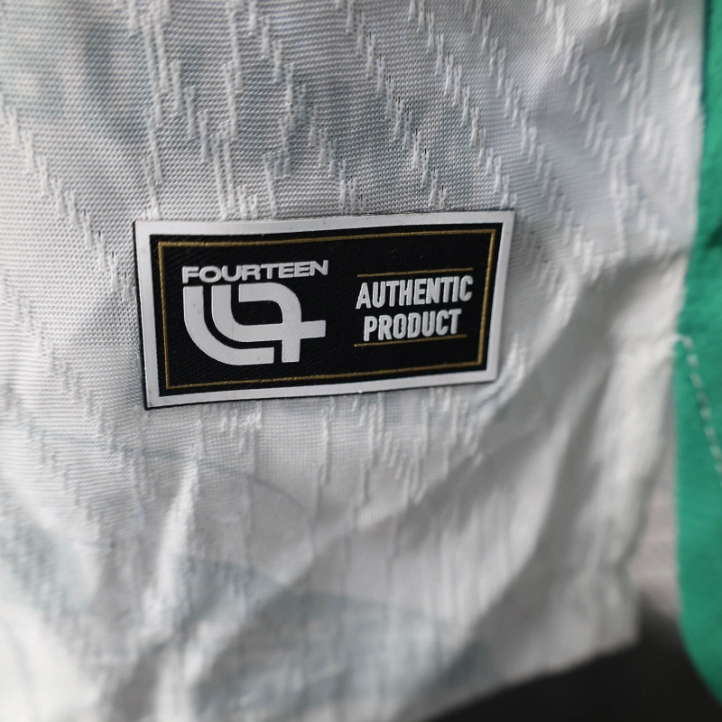 Camisa III Camarões | 25/26 Modelo Jogador 14Fourteen - Branca Verde e Vermelha