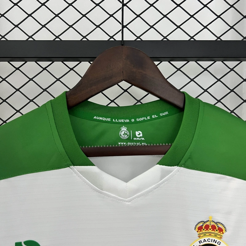 Camisa I Racing Club Santander | 24/25 Torcedor Austral - Branca e Verde