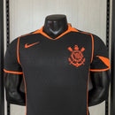 Camisa III Corinthians | 25/26 Jogador Nike - Preta e Laranja