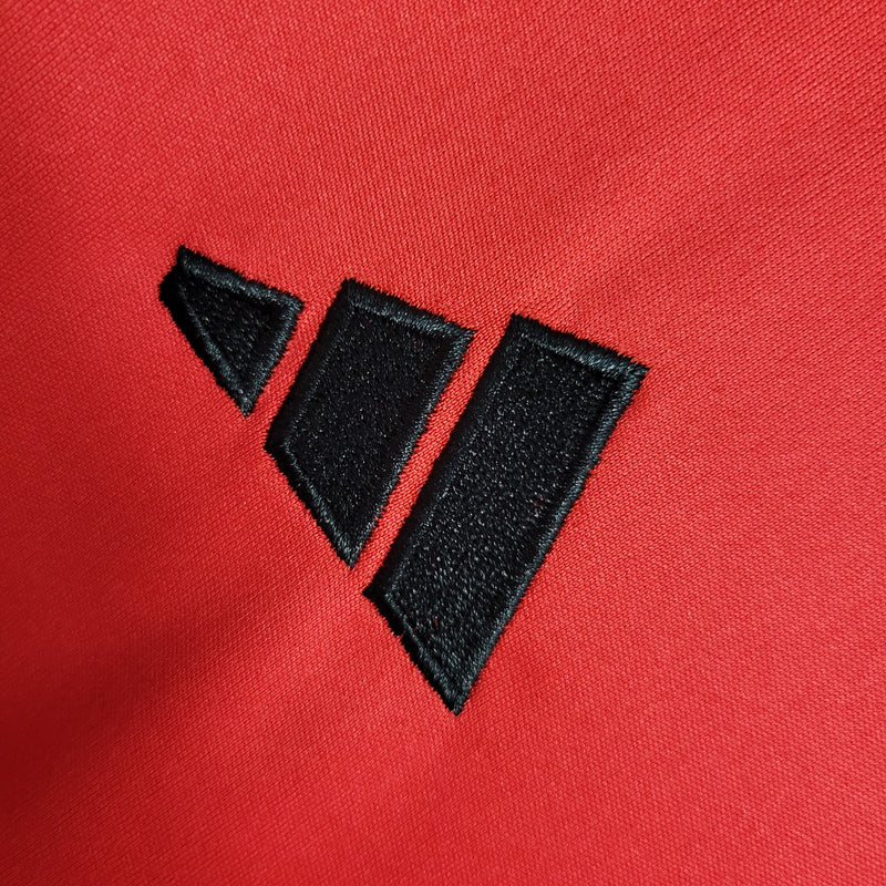Camisa de Treino Flamengo | 23/24 Torcedor Adidas - Vermelha