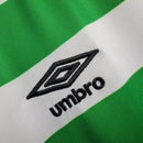 Camisa I Celtic Retrô | 99/00 Umbro - Branca e Verde