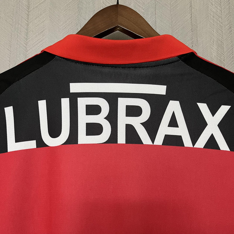 Camisa I Flamengo Retrô | 1986 Adidas - Vermelha e Preta