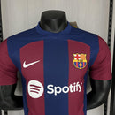 Camisa I Barcelona | 23/24 Modelo Jogador Nike - Vermelha e Azul