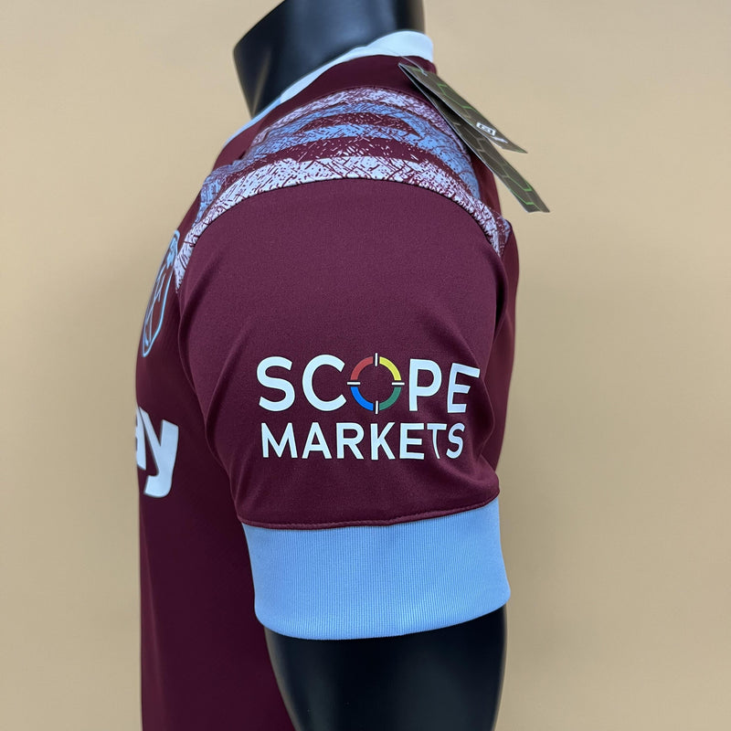 Camisa I West Ham | 22/23 Modelo Jogador Umbro - Vinho