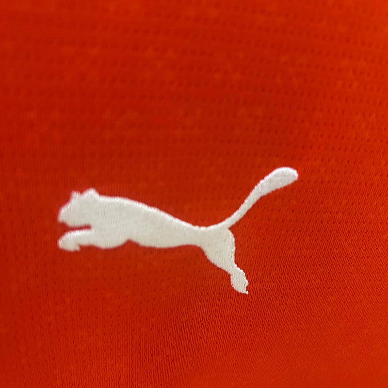Camisa I Portugal | 2025 Torcedor Puma - Vermelha - Manga Longa