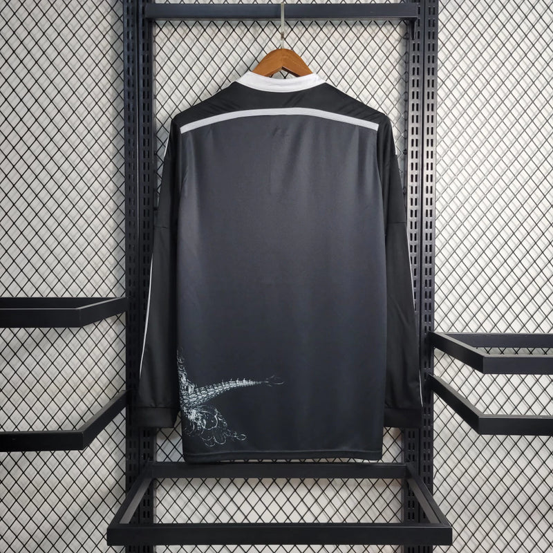 Camisa III Real Madrid Retrô | 14/15 Adidas - Preta - Manga Longa