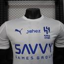 Camisa II Al-Hilal | 25/26 Modelo Jogador  - Branca e Azul