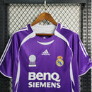 Camisa Goleiro Real Madrid Retrô | 06/07 Adidas - Roxa