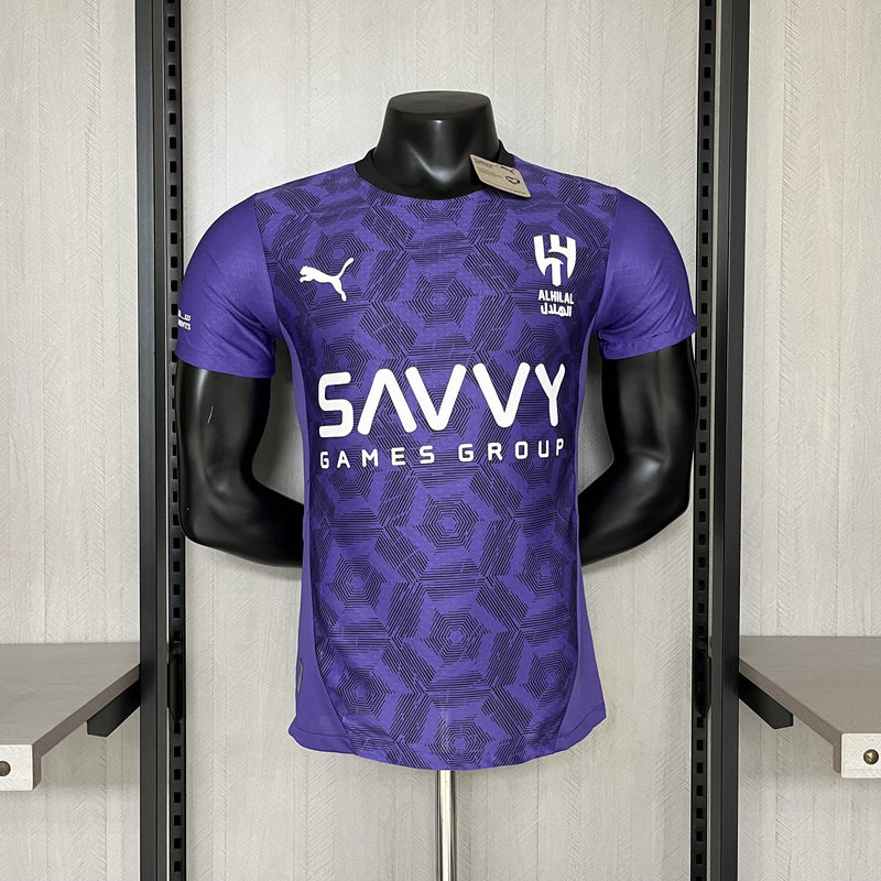Camisa III Al-Hilal | 24/25 Modelo Jogador  - Roxa