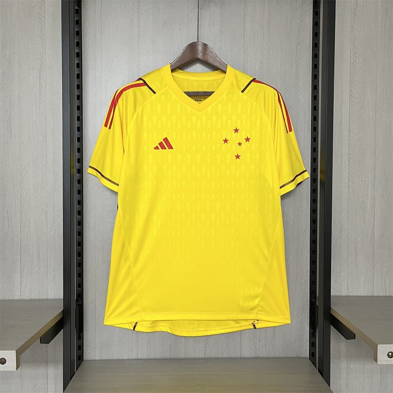 Camisa de Goleiro Cruzeiro | 24/25 Torcedor Adidas - Amarela