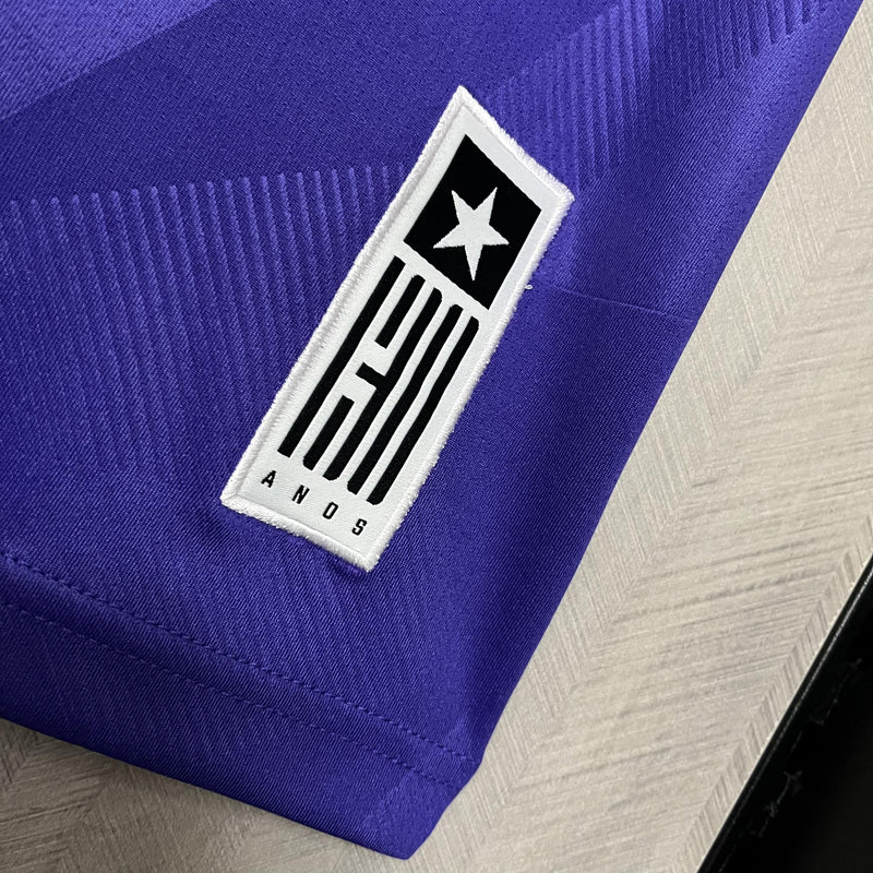 Camisa Goleiro Botafogo | 24/25 Torcedor Reebok - Roxa (Patrocinios)