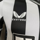 Camisa I Newcastle | 23/24 Modelo Jogador Castore - Preta e Branca