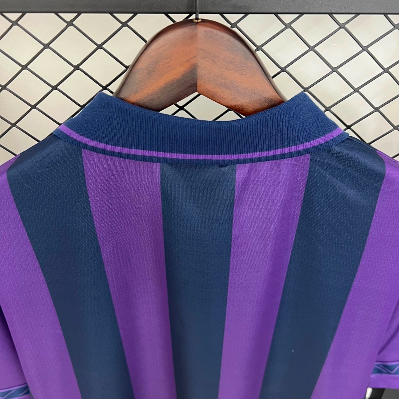 Camisa II Tottenham Retrô | 95/97 Pony - Roxa e Azul
