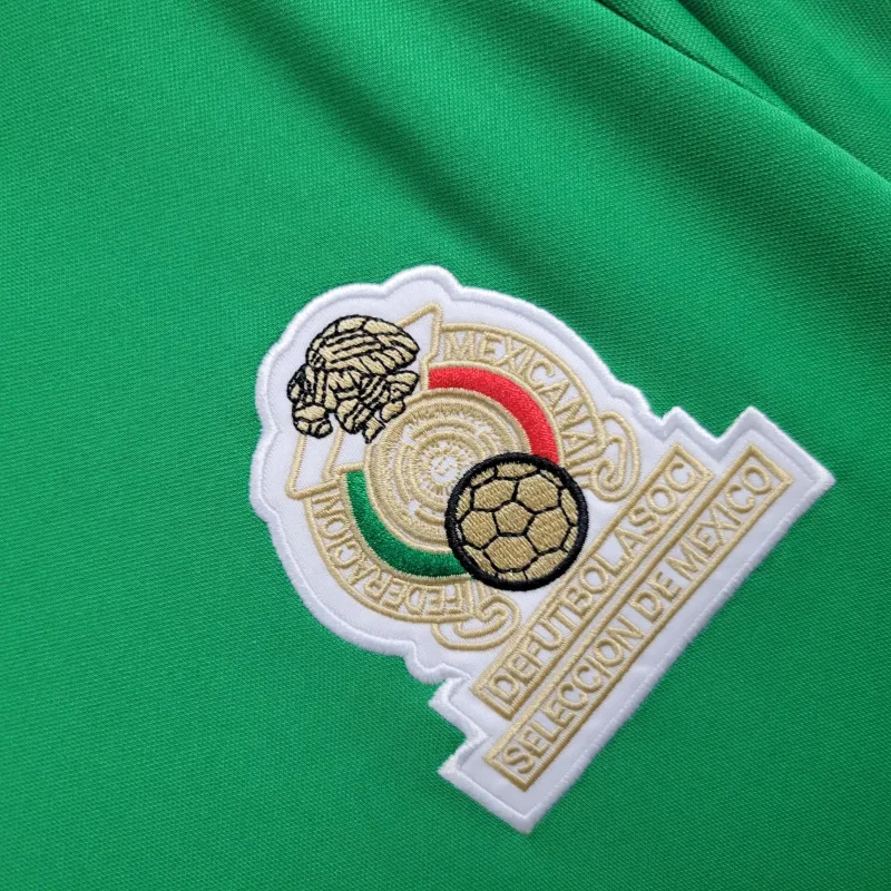 Camisa I México Retrô | 1986 Adidas - Verde e Branca