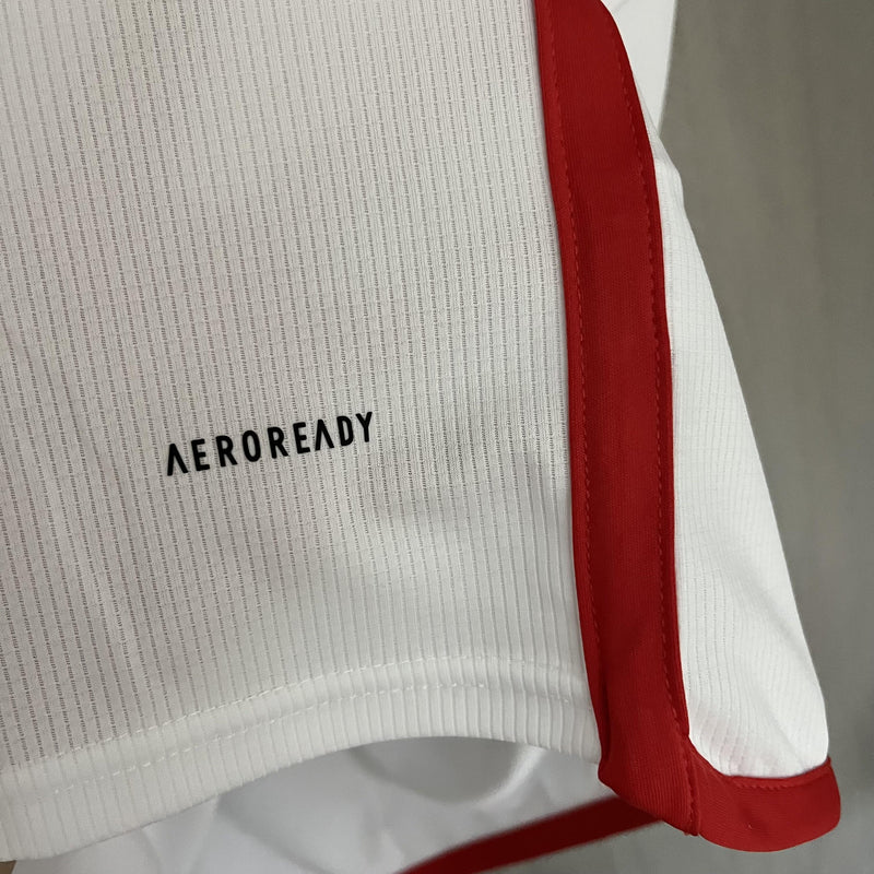 Camisa I Bayern de Munique | 23/24 Torcedor Adidas - Branca e Vermelha