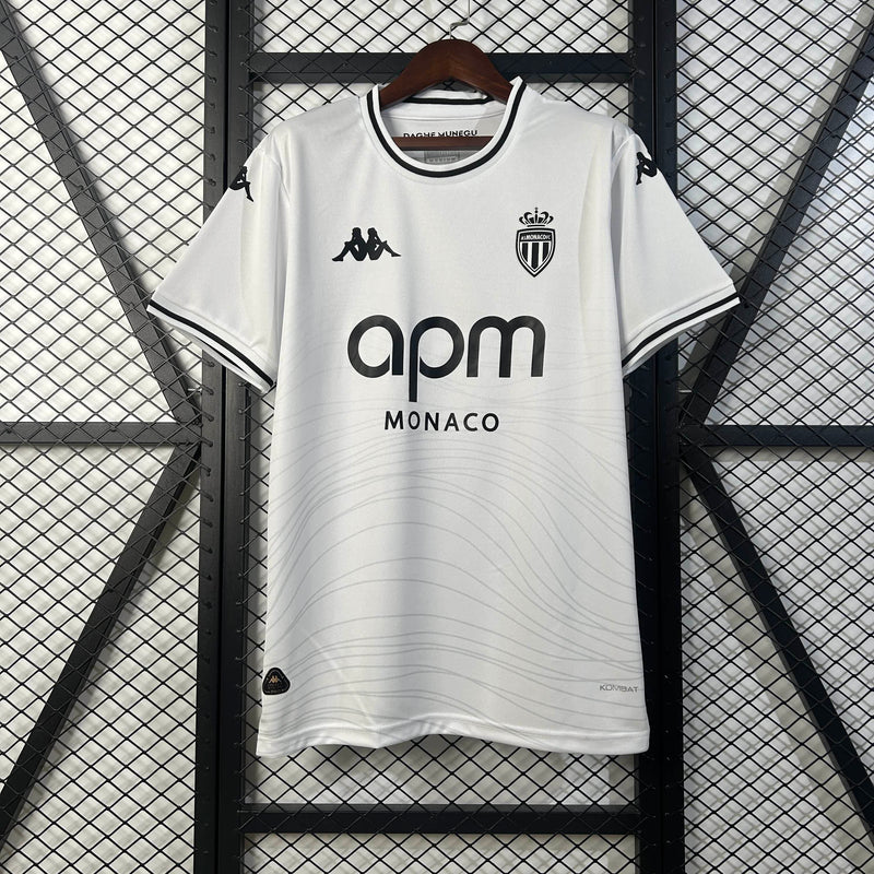 Camisa III Monaco | 24/25 Torcedor Kappa - Branca e Preta