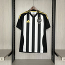Camisa I Clube Atlético Mineiro | 25/26 Torcedor Adidas - Preta e branca