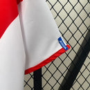 Camisa I Rayo Vallecano Retrô | 01/02 Joma - Branca e Vermelha