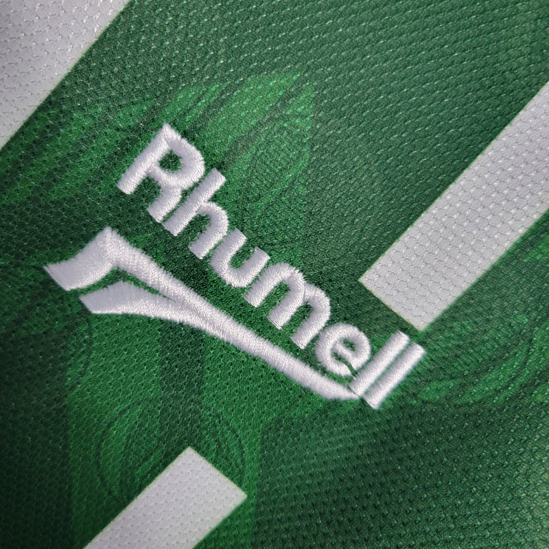 Camisa I Palmeiras Retrô | 1996 Rhumell - Verde e Branca
