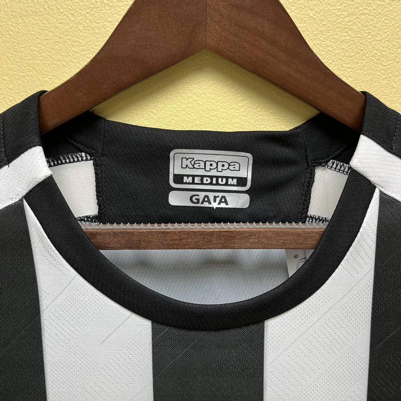 Camisa I Botafogo | 20/21 Torcedor Kappa - Feminina - Preta e Branca