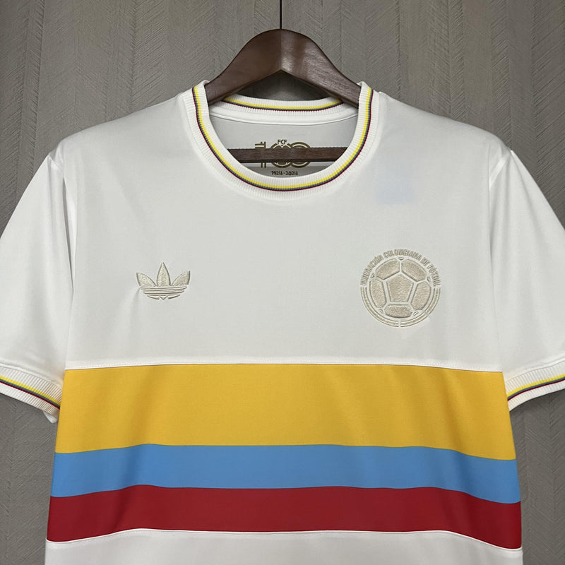 Camisa Edição Originals Colômbia | 24/25 Torcedor Adidas - Bege