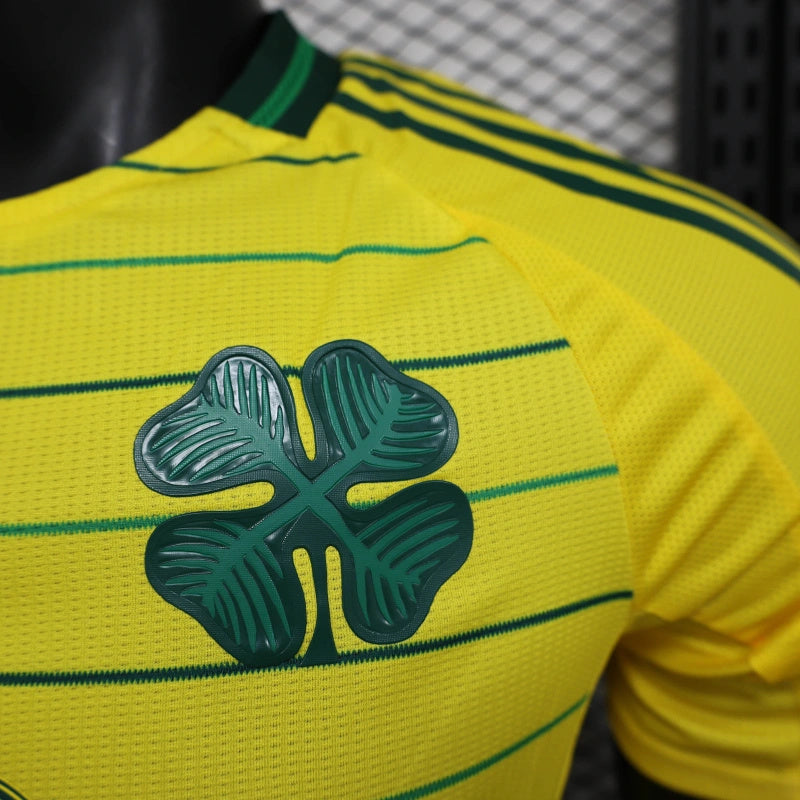 Camisa II Celtic | 24/25 Modelo Jogador Adidas - Amarela e Verde