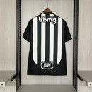 Camisa I Clube Atlético Mineiro | 25/26 Torcedor Adidas - Preta e branca (Patrocinios)