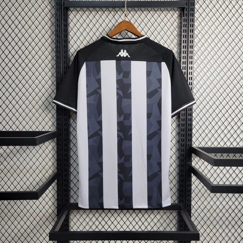 Camisa I Botafogo | 19/20 Torcedor Kappa - Preta e Branca
