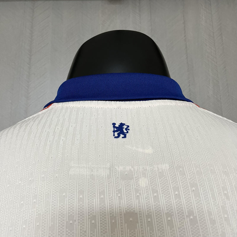 Camisa II Chelsea | 24/25 Modelo Jogador Nike - Branca e Azul