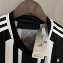 Camisa I Clube Atlético Mineiro | 23/24 Torcedor Adidas - Preta e branca