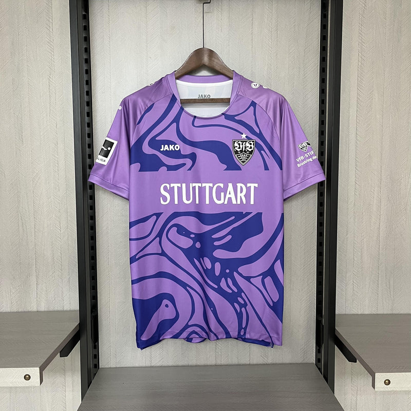 Camisa Goleiro Stuttgart | 23/24 Torcedor Jako - Roxa